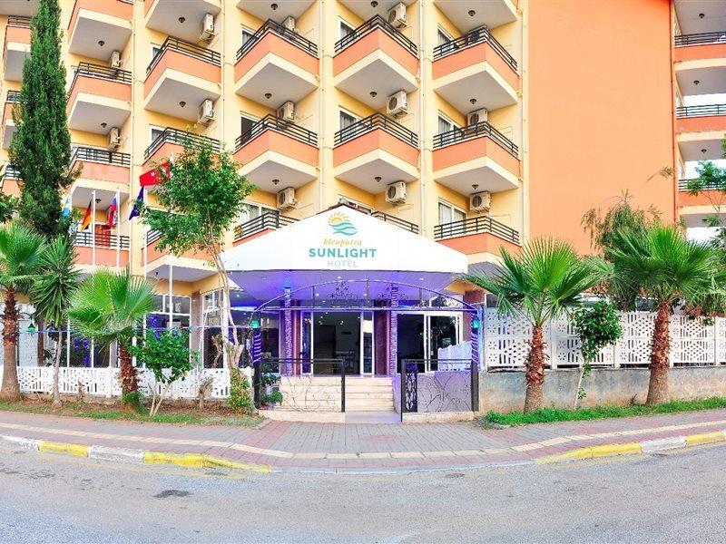 Kleopatra Sunlight Hotel Alanya Kültér fotó